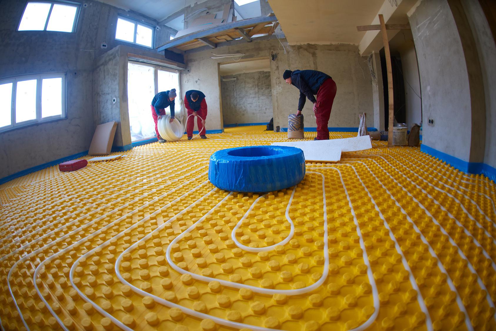  installation chauffage électrique Pussay
